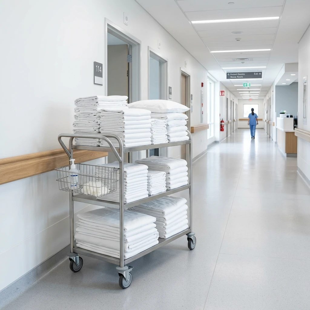 Cenário de Enxoval Hospitalar